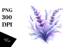 Glossy Lavender | Sublimation | Clipart Product Image 1