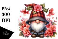 Adorable Gnome with Big Hat, PNG Product Image 1