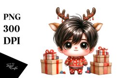 Expressive Baby Japanese Chin PNG Product Image 3