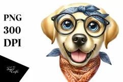 Caricature-like, Happy Labrador | Clipart Product Image 1