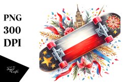 Vintage Skateboard Confetti Product Image 1