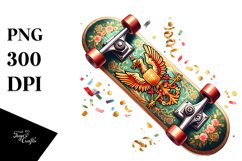 Vintage Skateboard Confetti Product Image 3