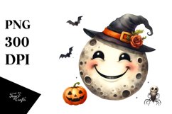 Funny Halloween Moon | Clipart Product Image 3