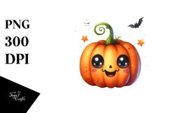 Funny Halloween Pumpkin Clipart Product Image 1