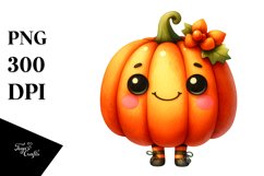 Funny Halloween Pumpkin Clipart Product Image 1