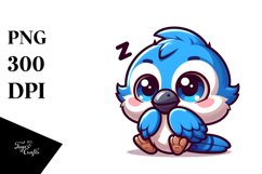 Cute Blue Jay Clipart Product Image 3