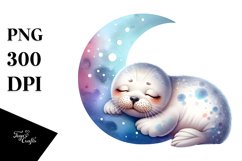 Colorful Cute Baby Seal Product Image 3