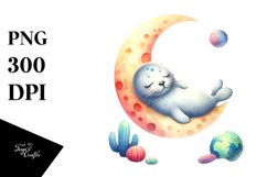 Colorful Cute Baby Seal Product Image 3