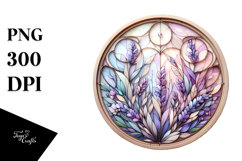 Abstract Lavender Stained PNG Product Image 1