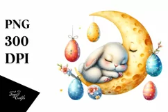 Easter Bunny Clipart |T-shirt, Mug PNG Product Image 8