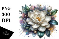 Detailed Gardenia Material Insertions | Clipart Product Image 1