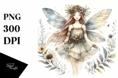 Boho Fairy Watercolor | Sublimation | Clipart Product Image 3