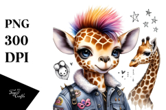 Cute Giraffe PNG Product Image 1