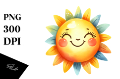 Smiling Sun PNG Product Image 1