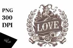 Vibrant Love Clipart PNG Product Image 5