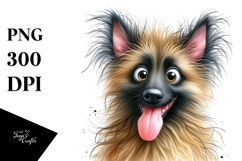 Funny Werewolf Digital Painting, Transparent PNG Product Image 1