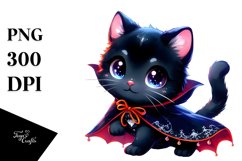 Baby Black Cat Halloween | Clipart Product Image 3