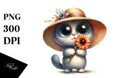 Standing Up Legs Expressive Confused Flower Clipart Product Image 3