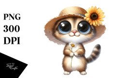 Standing Up Legs Expressive Confused Flower Clipart Product Image 1