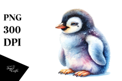 Cute Penguin Baby Clipart Product Image 1
