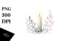 Simple Candle PNG Product Image 1