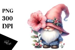 Adorable Gnome with Big Hat, PNG Product Image 1