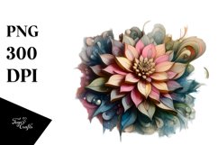 Glossy Zinnia, Transparent PNG Product Image 1