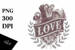 Vibrant Love Clipart PNG Product Image 5