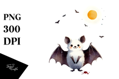 Funny Simple Bat PNG Product Image 1