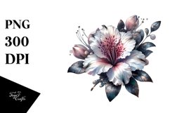 Detailed Glossy Shiny Azalea Clipart Product Image 1