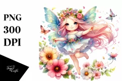 Colorful Fairy Tumbling with Petals Product Image 1