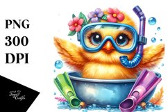 Dramatic Baby Chicken, PNG Product Image 1