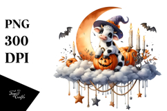 Cow in Halloween Costume, Transparent PNG Product Image 1