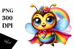 Dramatic Baby Bee, PNG Product Image 1