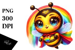 Dramatic Baby Bee, PNG Product Image 1