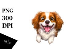 Funny Brittany Sticking Out | Sublimation | Clipart Product Image 1