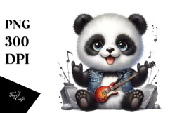 Cute Baby Panda, High-Res PNG Product Image 1