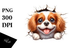 Enthusiastic Spaniel Sticker Clipart Product Image 3