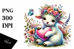 Colorful Baby Panda PNG Product Image 1