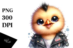 Cute Baby Chicken, High-Res PNG Product Image 1