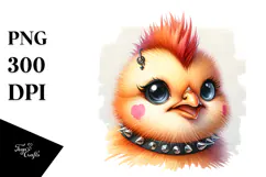 Cute Baby Chicken, High-Res PNG Product Image 1