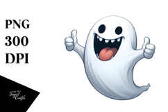 a Funny Ghost Digital PNG Product Image 1