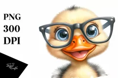 Funny Baby Goose Chick es | Summer Clipart Product Image 3
