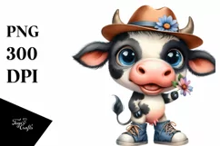 Goofy Baby Cow with Large Shoes Product Image 3