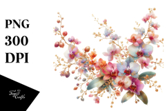 Colorful Orchid with Gold Insertions Product Image 1