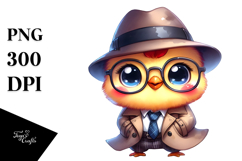 Smiling Detective Baby Chicken Product Image 1