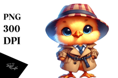 Smiling Detective Baby Chicken Product Image 1