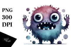 Funny Monster Image, Transparent PNG Product Image 1