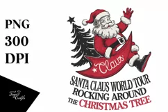 Santa World Tour PNG Clipart Product Image 1