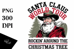 Santa World Tour PNG Clipart Product Image 1